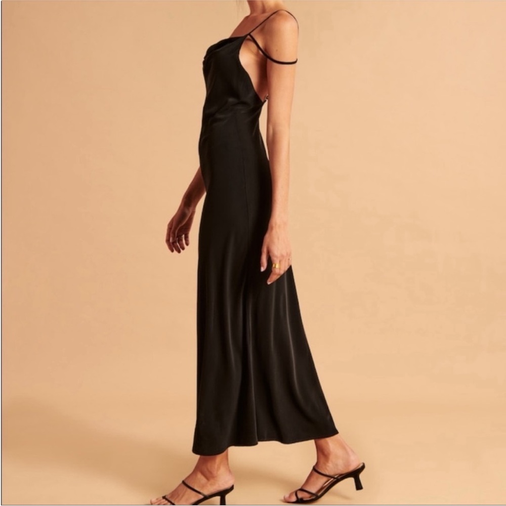Abercrombie & Fitch Cowl Neck Slip Dress